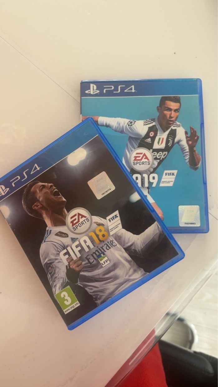 FIFA 18 et 19 ps4