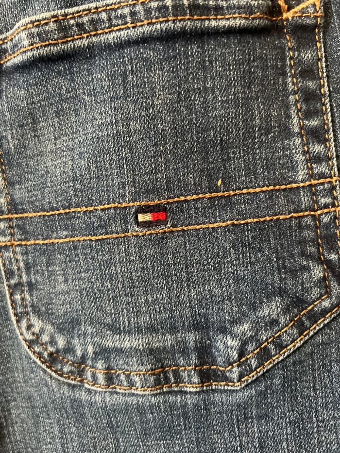 Jean droit bleu taille 10 ans - Tommy Hilfiger - photo numéro 4
