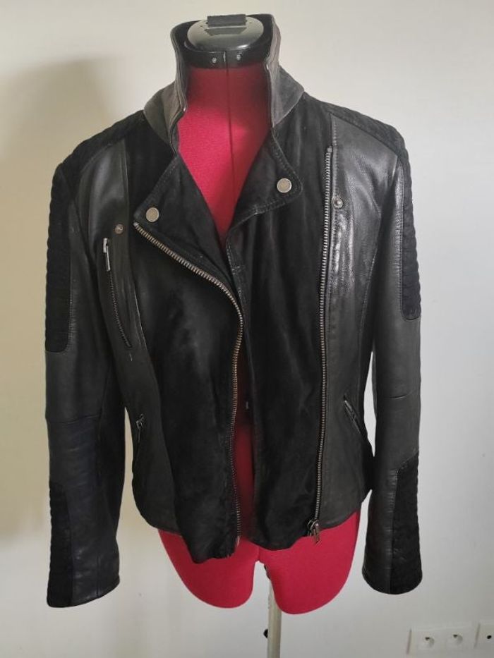 Blouson cuir