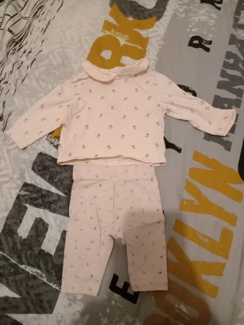 Ensemble Fille 1 mois