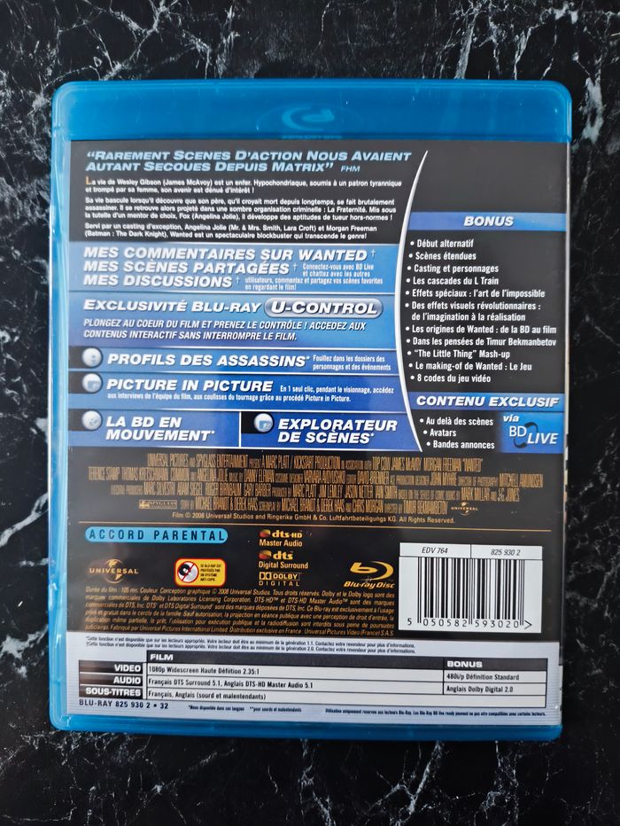 Wanted en Blu-ray - photo numéro 2