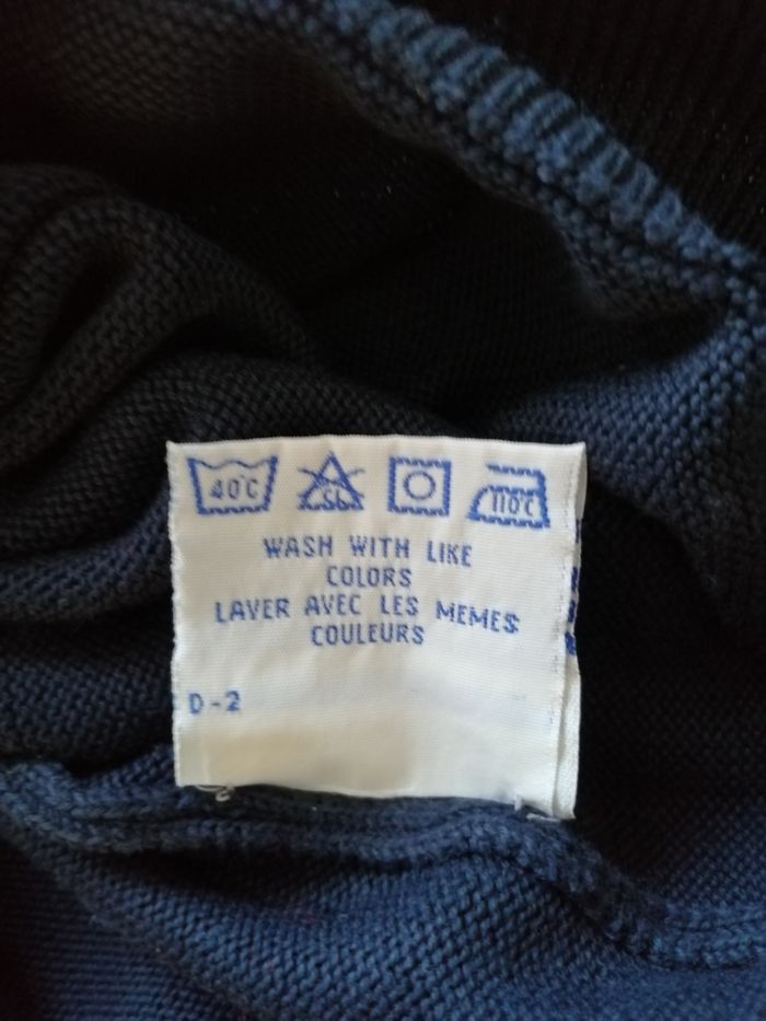 Pull Ralph Lauren bleu marine très bon état taille xl - photo numéro 5