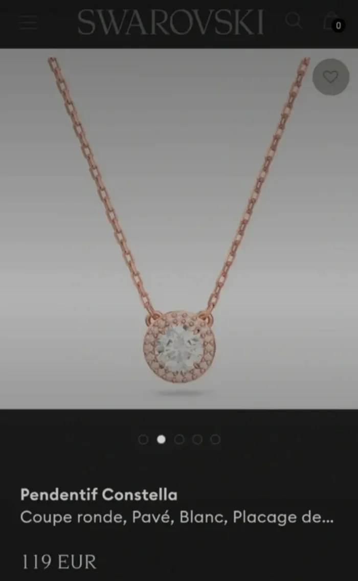 Parure de bijoux véritable swarovski - photo numéro 18
