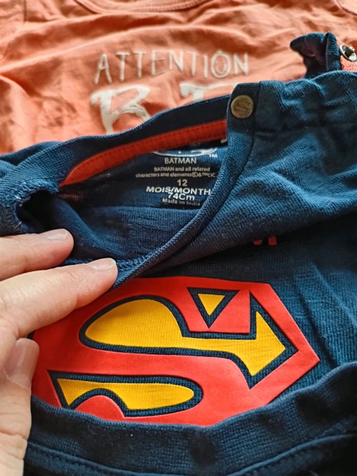 Lot tee shirt 12 mois manches longues - photo numéro 5