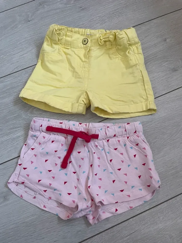 Lot de 2 shorts