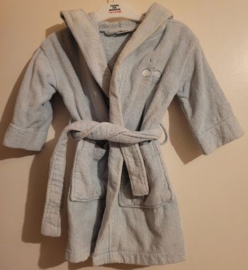 Peignoir lapin 3 ans