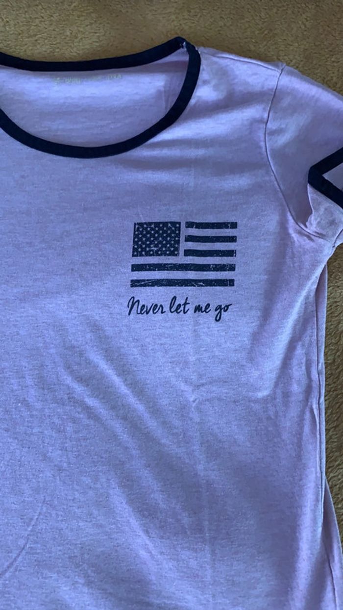 Tee-shirt manches courtes fille 12ans - photo numéro 2