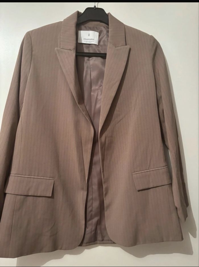 Ensemble blazer + pantalon – Stradivarius – Taille XS – Neuf sans étiquette