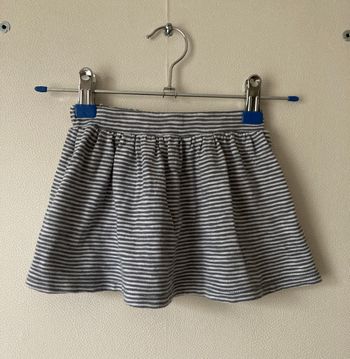 jupe fluide rayé bébé 18/24 mois