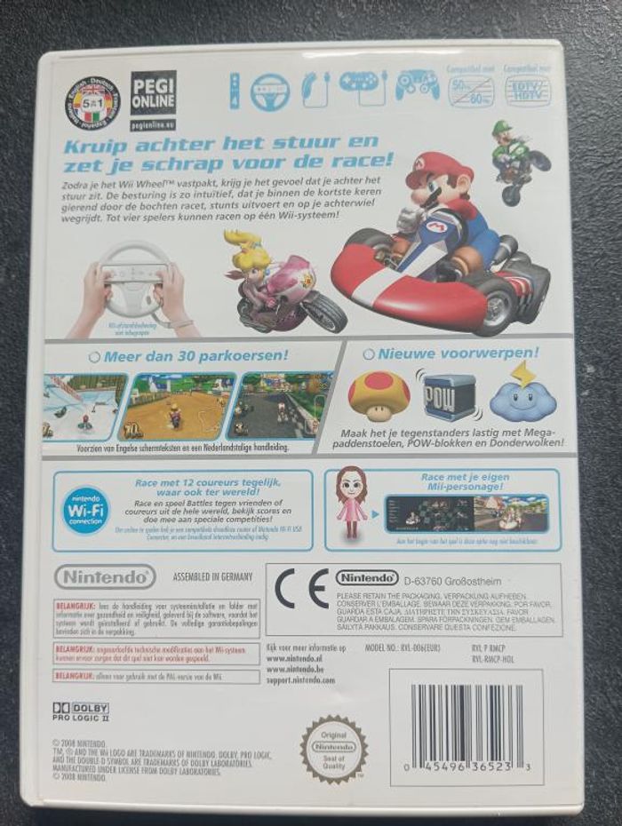 Nintendo - Wii - Mario kart Wii - photo numéro 2