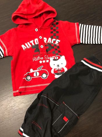 Ensemble casual hip hop Taille 12 mois