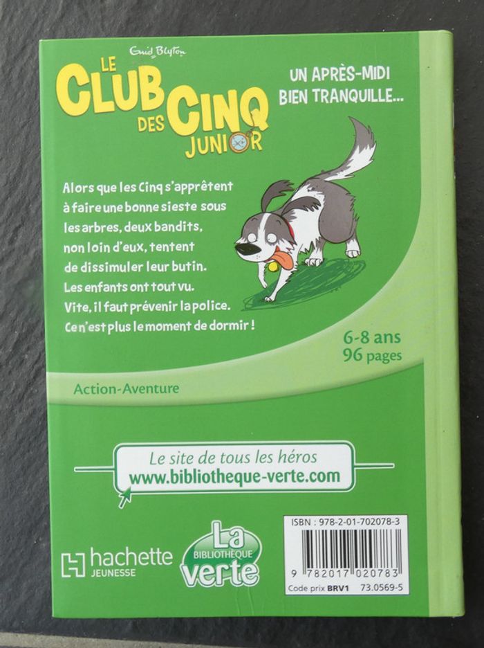 Livre "le Club des Ciq Junior" - photo numéro 3