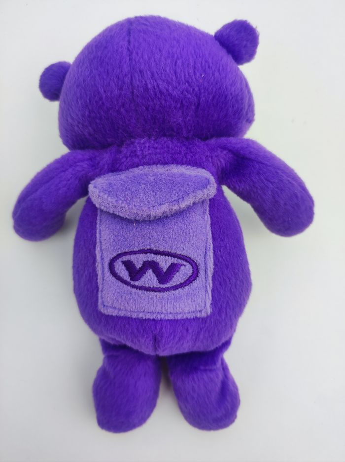 Peluche ours personnalisé "Aurélie" 💜 - photo numéro 2
