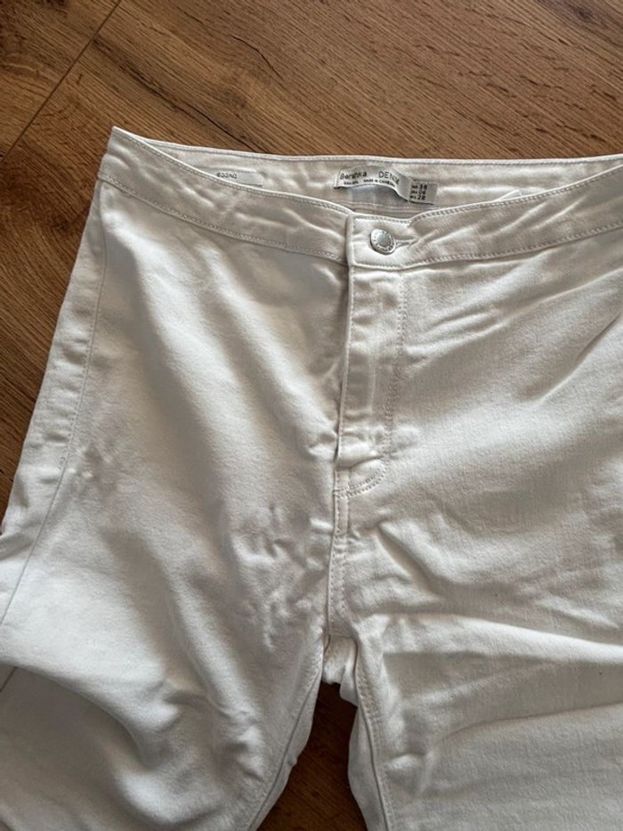 Jegging blanc femme taille 38 Bershka - photo numéro 2
