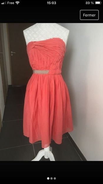 Robe bustier