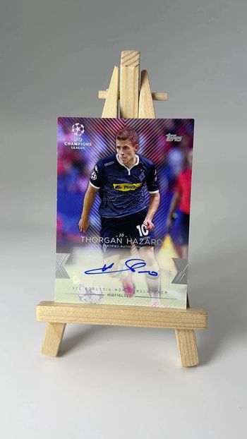 2015-16 Topps UCL Showcase Auto Green /150 Thorgan Hazard #CLA-TH Auto