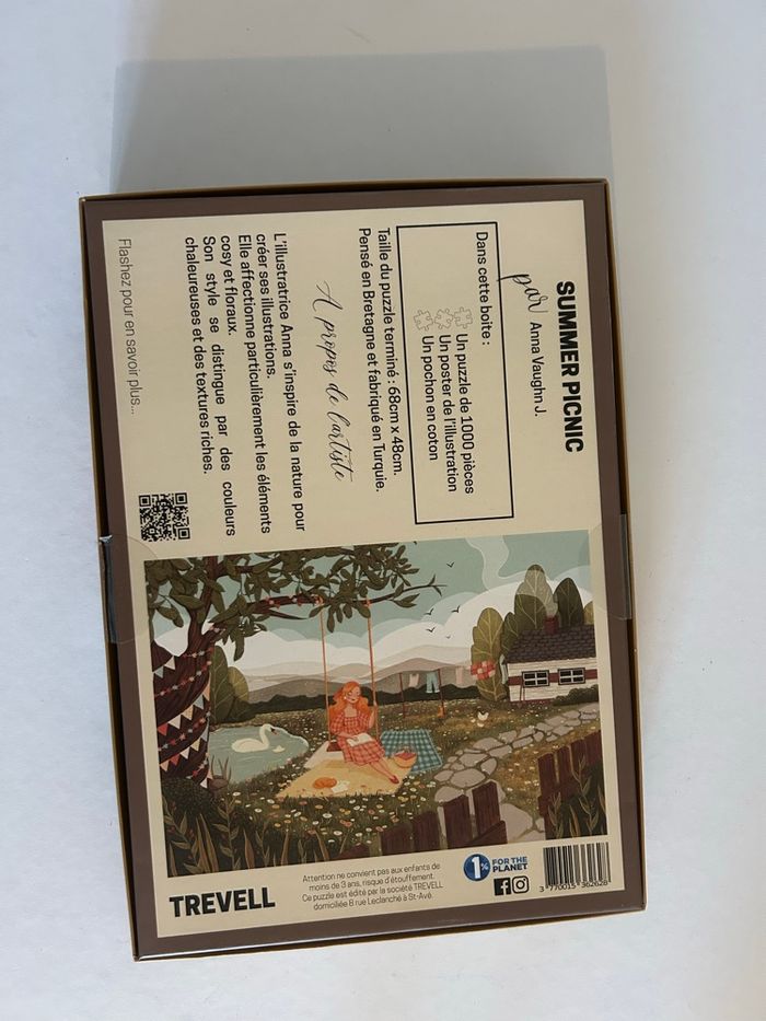 Puzzle 1000 pièces Trevell - Summer picnic - photo numéro 2