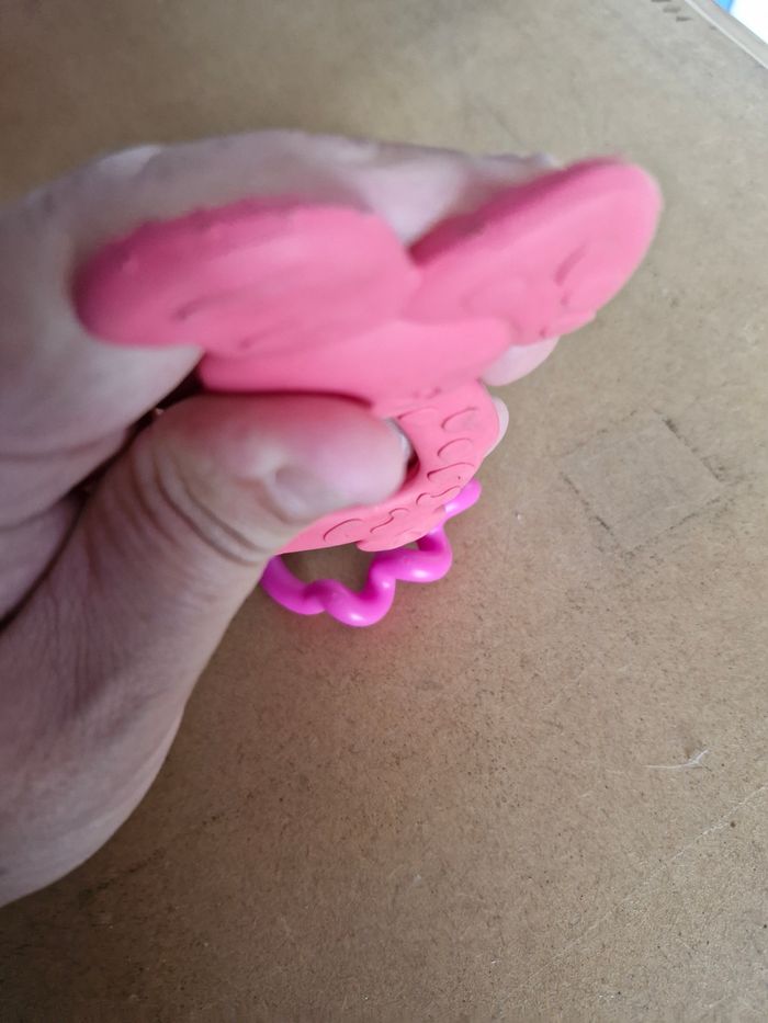 Duo de Hochets lapin sensoriel et dentition - photo numéro 7