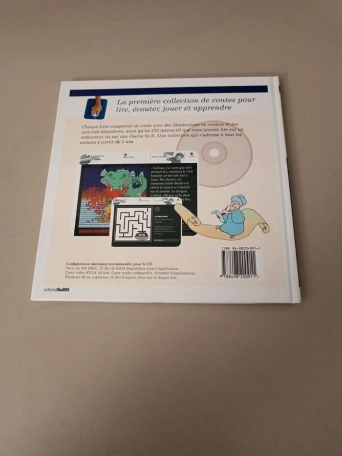 Livre + CD Sinbad le marin. Pour lire écouter jouer et apprendre collection contes pour enfants - photo numéro 2