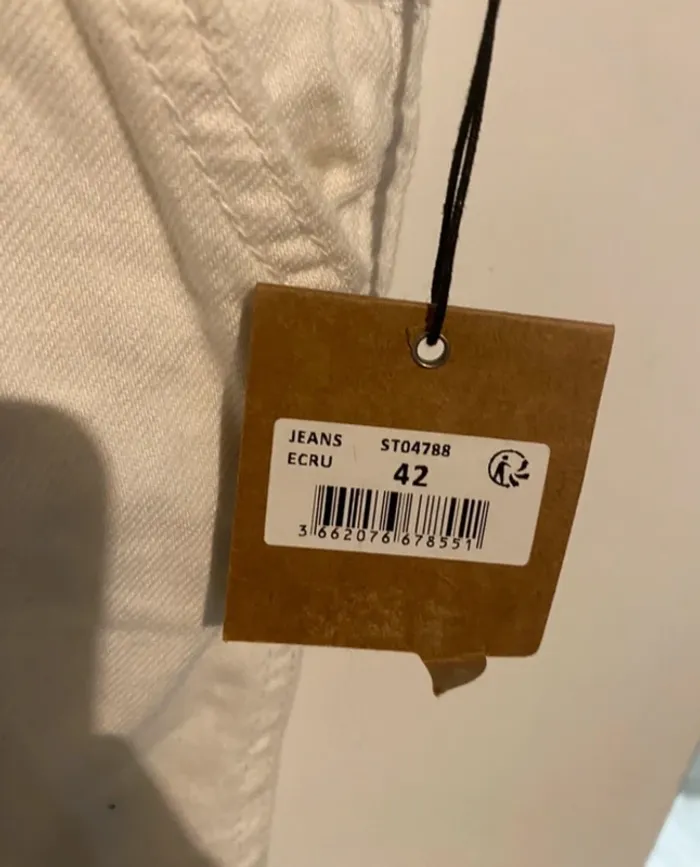 Salopette blanche Lola Paris - Taille 42 - Neuve - photo numéro 9