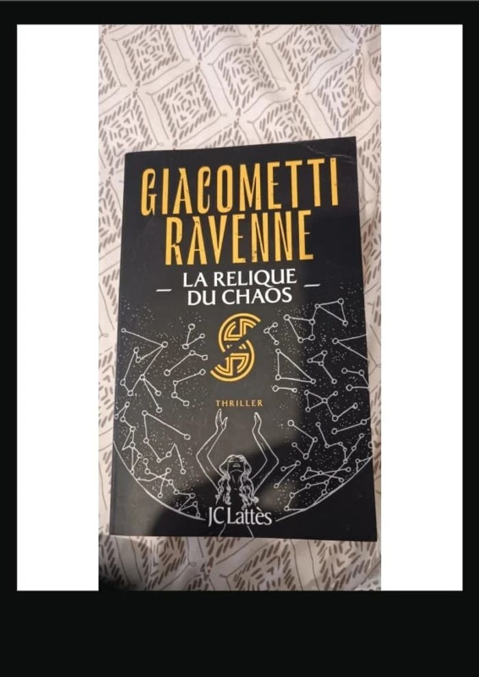 Livre la relique du chaos Giacometti Ravenne