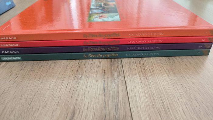 Bd intégrale Le rêve du papillon 4 tomes