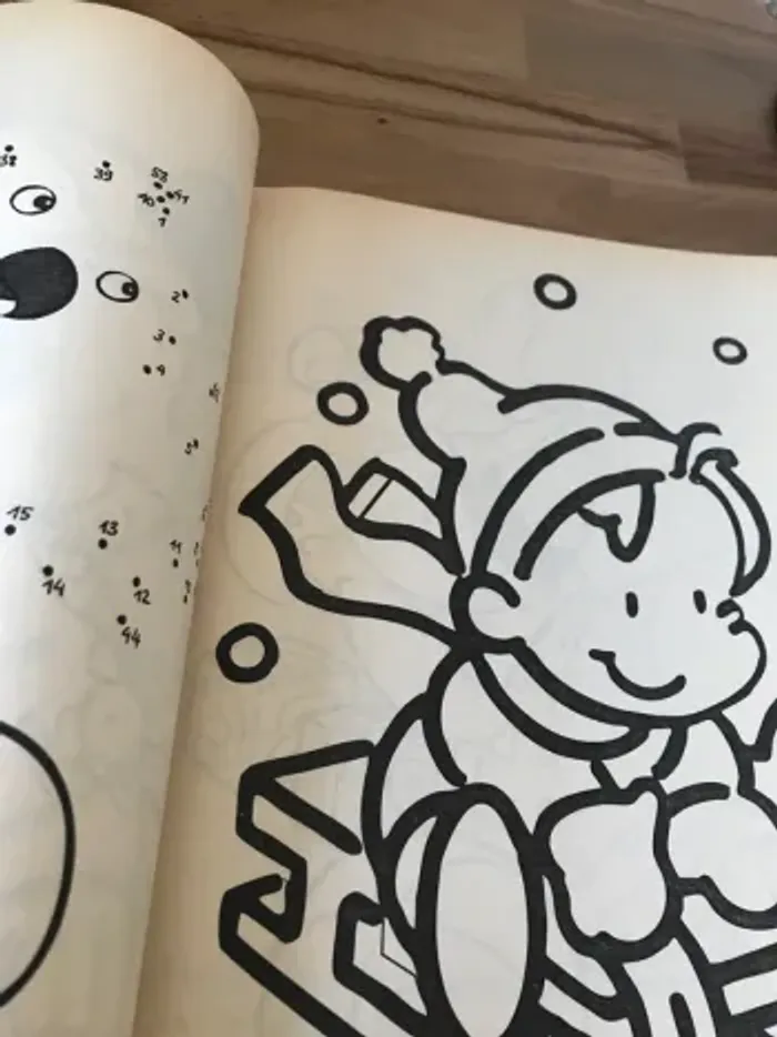 album de coloriage et activité vintage oui oui bécassine - photo numéro 13