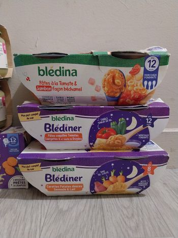 Lot de repas bébé 