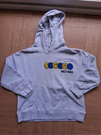 Sweat capuche logo Smiley