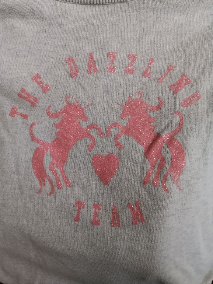 Pull fille licorne in extenso 12ans - photo numéro 3