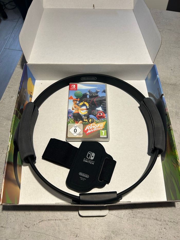 Coffret Nintendo switch Ring Fit aventure - photo numéro 2