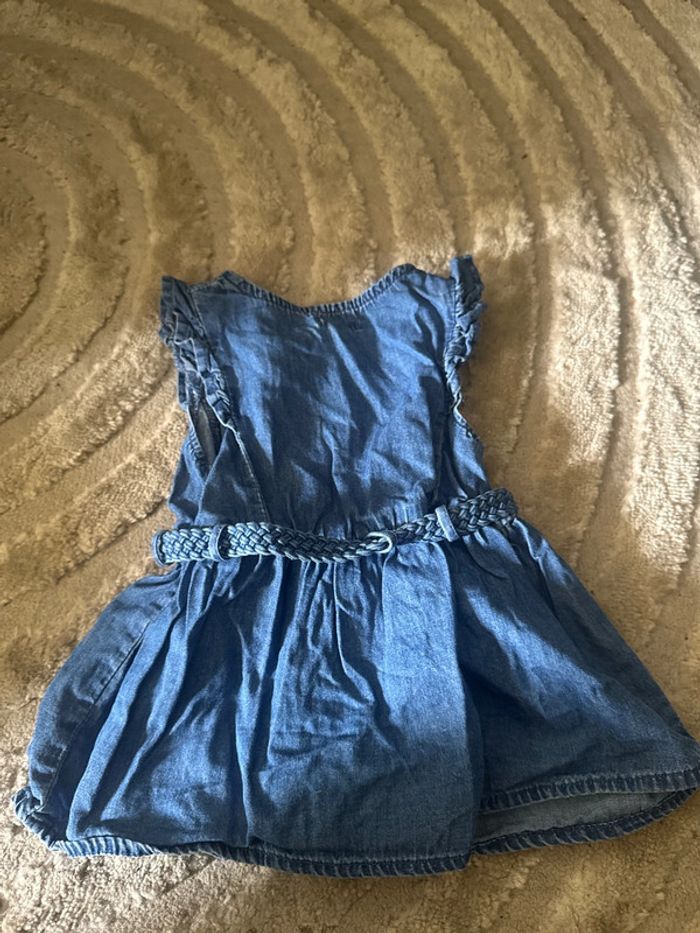 Robe bleue bébé fille - Kiabi - 3 mois - photo numéro 4