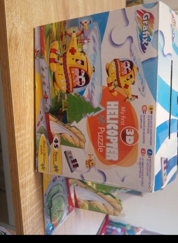 Puzzle hélicoptère en 3d - photo numéro 3