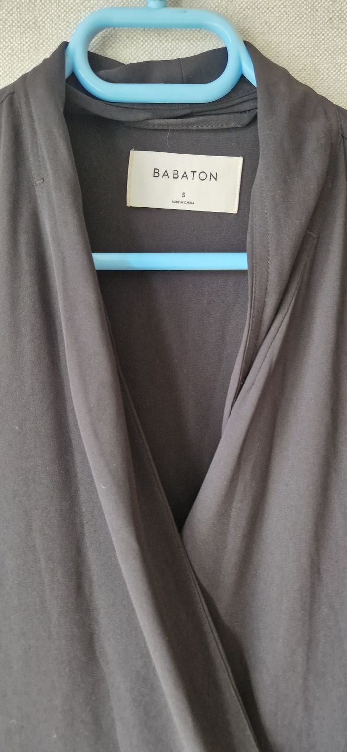 Robe portefeuille noire - photo numéro 2