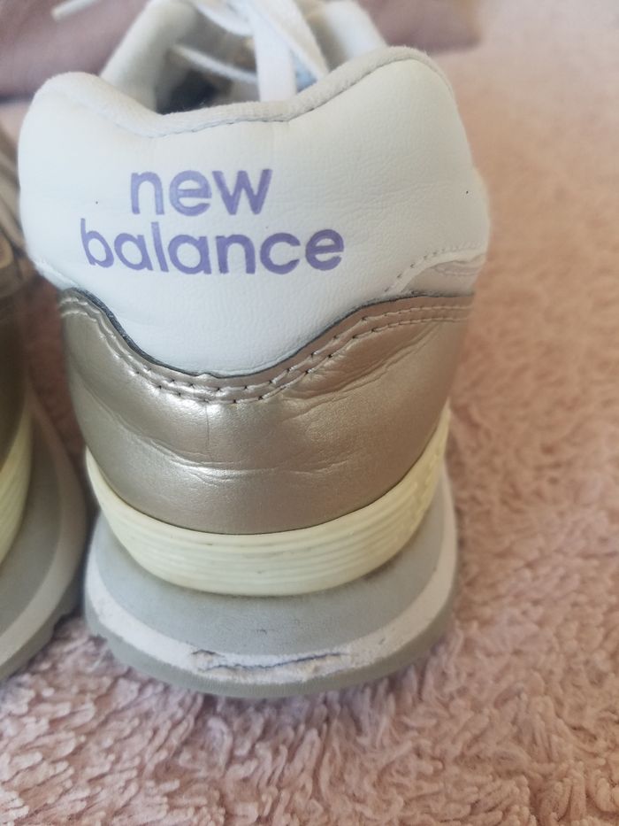 Baskets New Balance 574 t 37 bon état - photo numéro 3