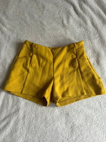 Short jaune 10ans Okaïdi