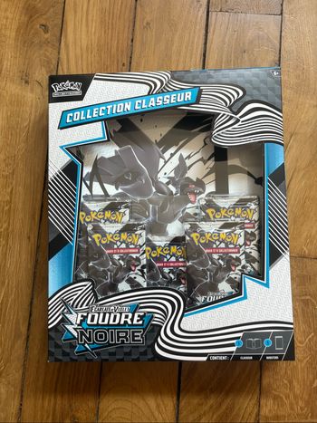 Coffret Pokémon Collection Classeur Élite Ev10.5 Foudre Noire