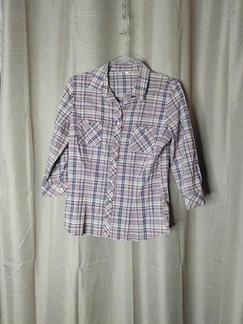 Chemise à carreaux