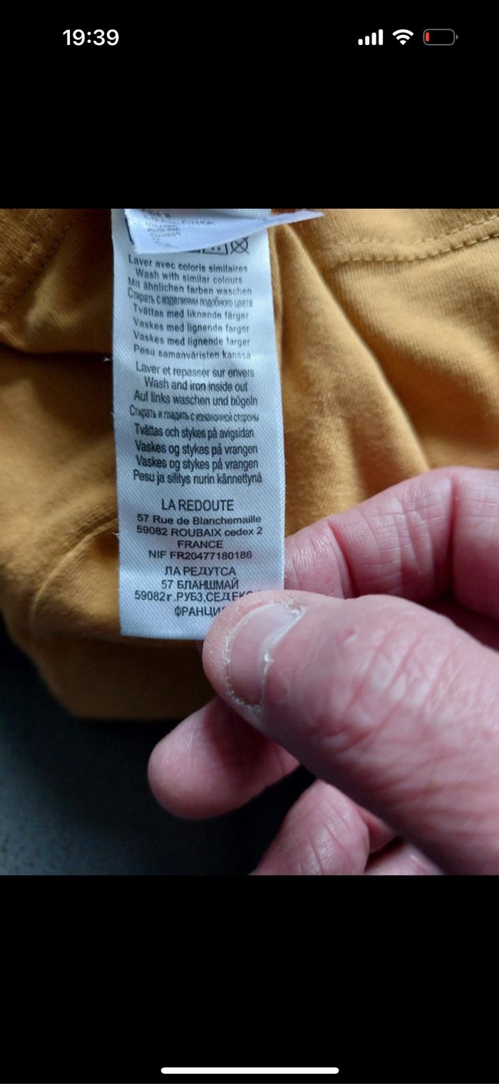 Tee-shirt La Redoute taille 5 ans - photo numéro 5