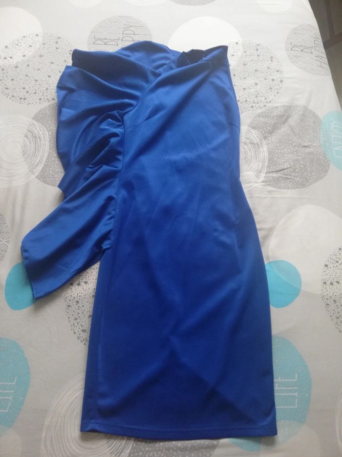 Robe de cocktail faite main.