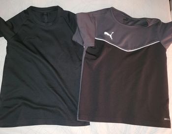 Lot 2 tee-shirt nike puma