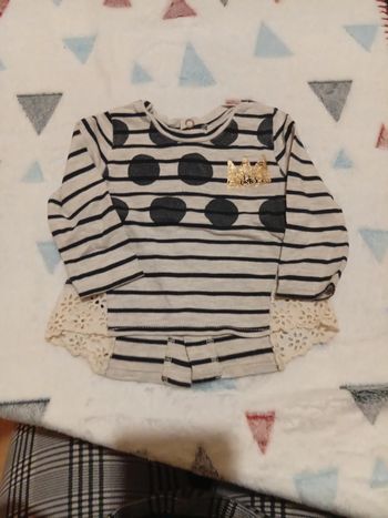 T-shirt avec couronne