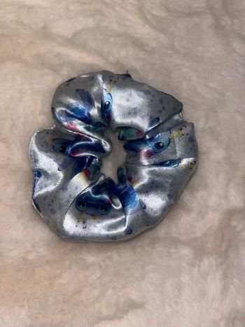 Chouchou enfant stitch en satin 