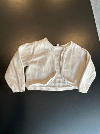 Boléro blanc
