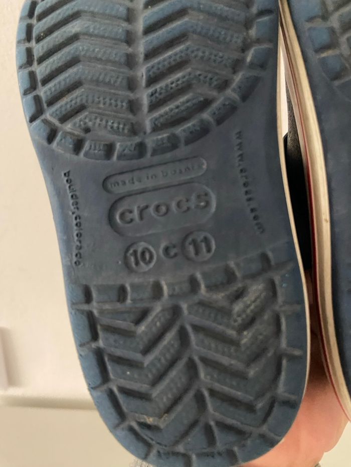 Sabots Crocs Enfant Bleu Marine 28-29 - photo numéro 3