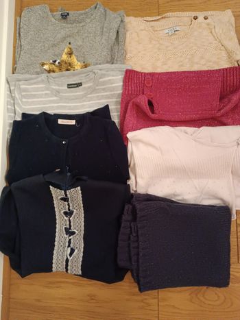 Lot de pulls gilets 10 ans