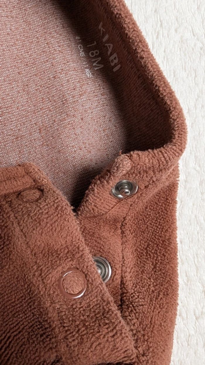 T-shirt pyjama velours 18 mois - photo numéro 4