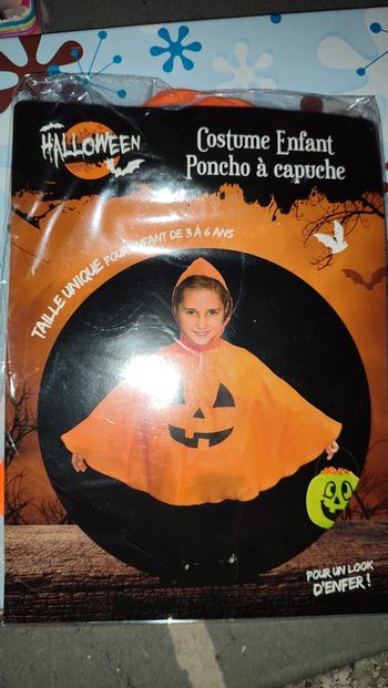 Costume de citrouille