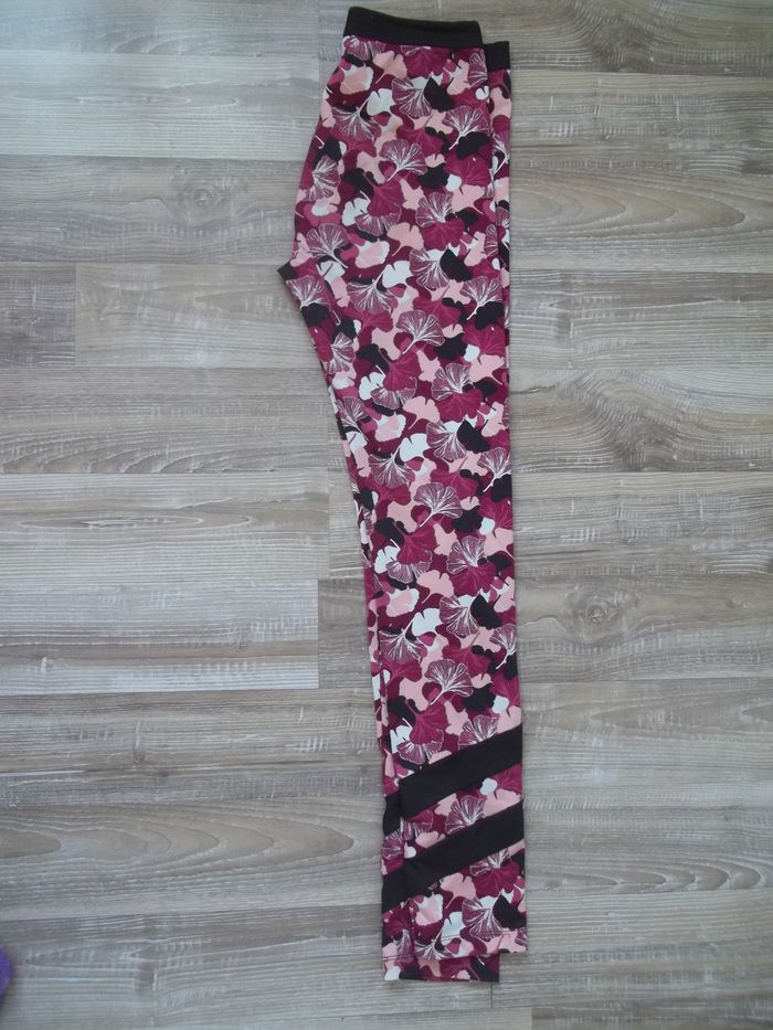 Legging de sport feuillages roses Gémo 12 ans - photo numéro 6