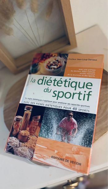 Livre cartonné la diététique du sportif